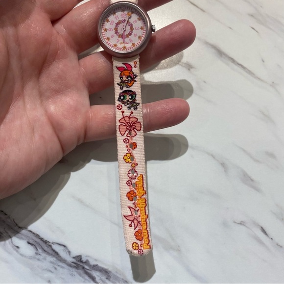 Vintage Flik Flak watch Pink Powerpuff girls Swiss made Swatch watch - Picture 7 of 10